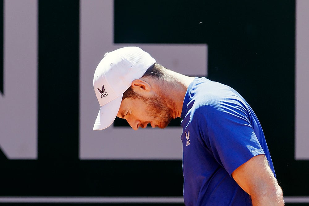 | Photo: Salvatore Di Nolfi/Keystone via AP : Andy Murray